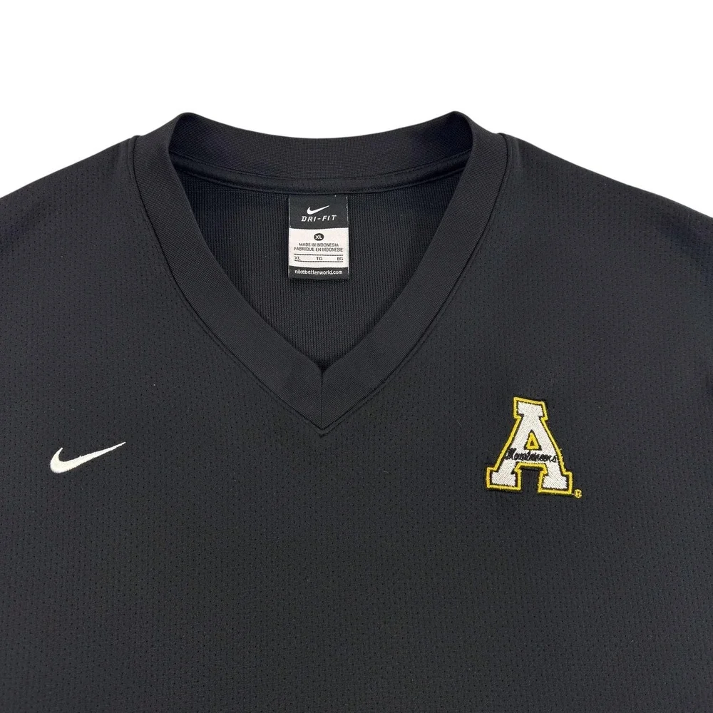 Appalachian State Mountaineers Jersey Mens XL Black NCAA Basketball Nike Dri-FIT